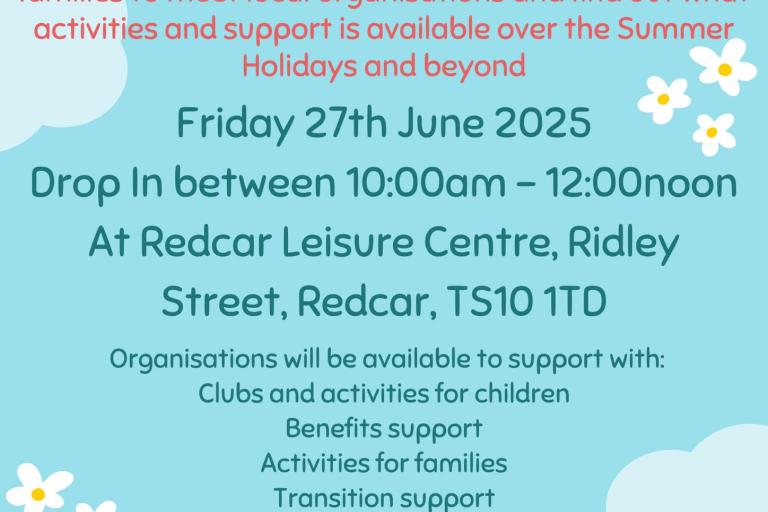 SEND Family Drop-In flyer