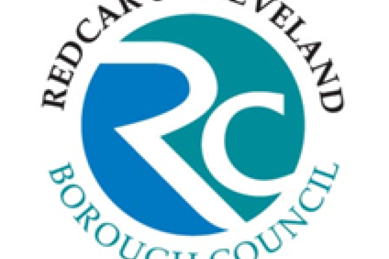 circle logo with Redcar and Cleveland Borough Council 