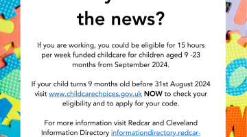 Funded Childcare for 9-23 month olds