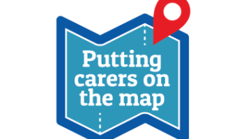 Putting carers on the map campaign logo